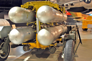DAYTON, Ohio - Mark 28 Thermonuclear Bomb on display at the National Museum of the U.S. Air Force. (U.S. Air Force photo)